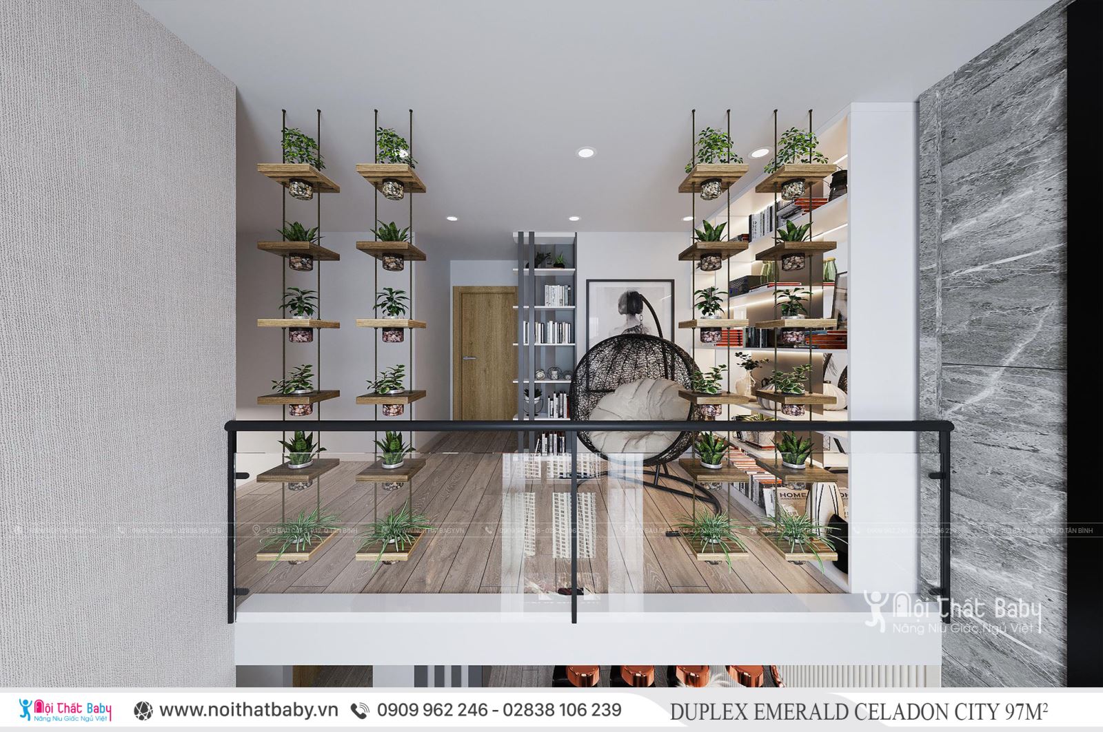 Tổng hợp các mẫu thiết kế nội thất Chung cư Emerald Celadon City